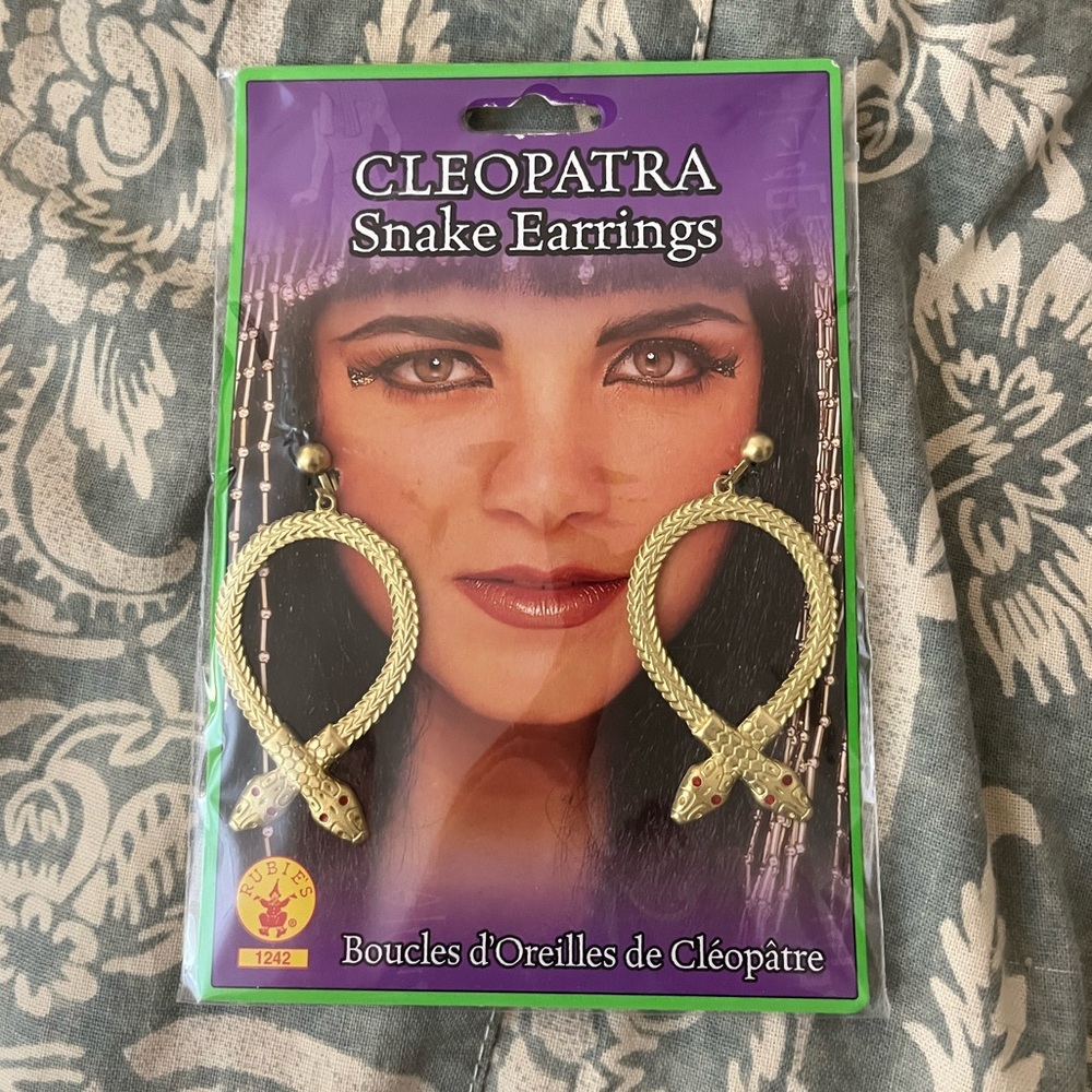 Costume Snake Earrings